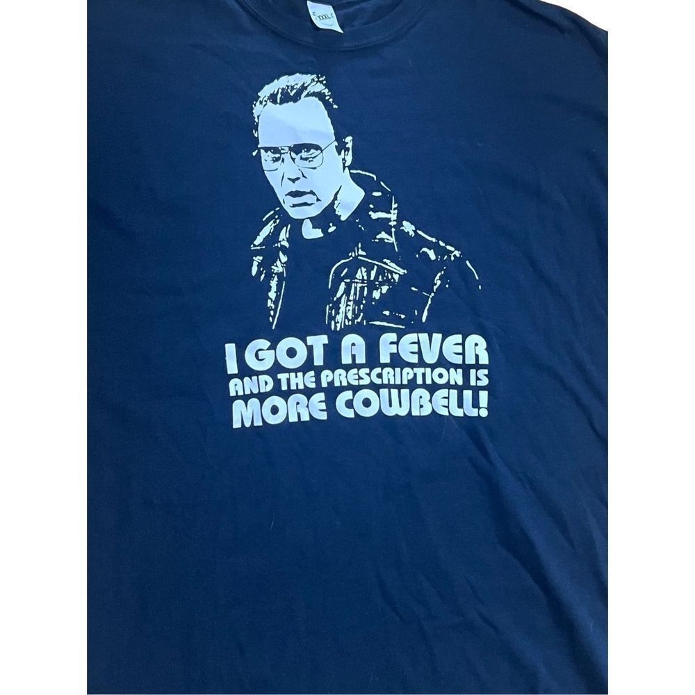 SNL Saturday Night Live TEE Got A Fever More Cow Bell Christopher Walken XXXL